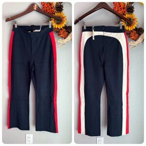 Marine Layer Archive Jordan Ponte Pant Sz 4 in Navy Colorblock